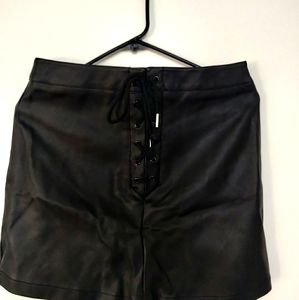 Leather Skirt
